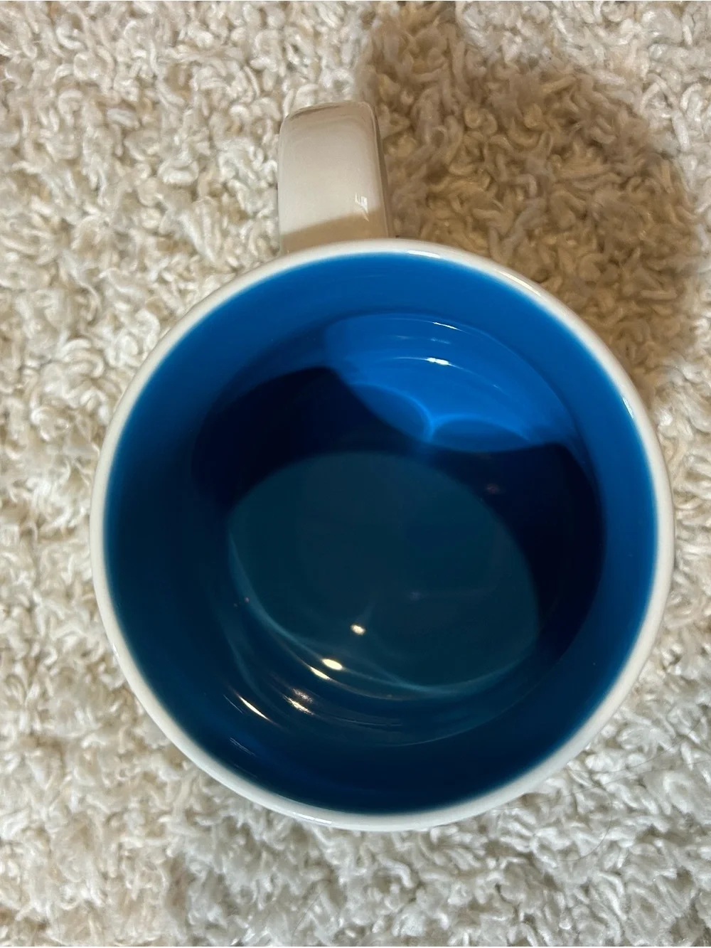 Starbucks Twin Cities Ceramic Mug in White, Blue, Orange